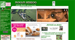 Desktop Screenshot of moulin-herzog.com